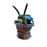 Plankton Chum Bucket Plush (9in)