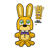 Spring Bonnie Bobble Pin