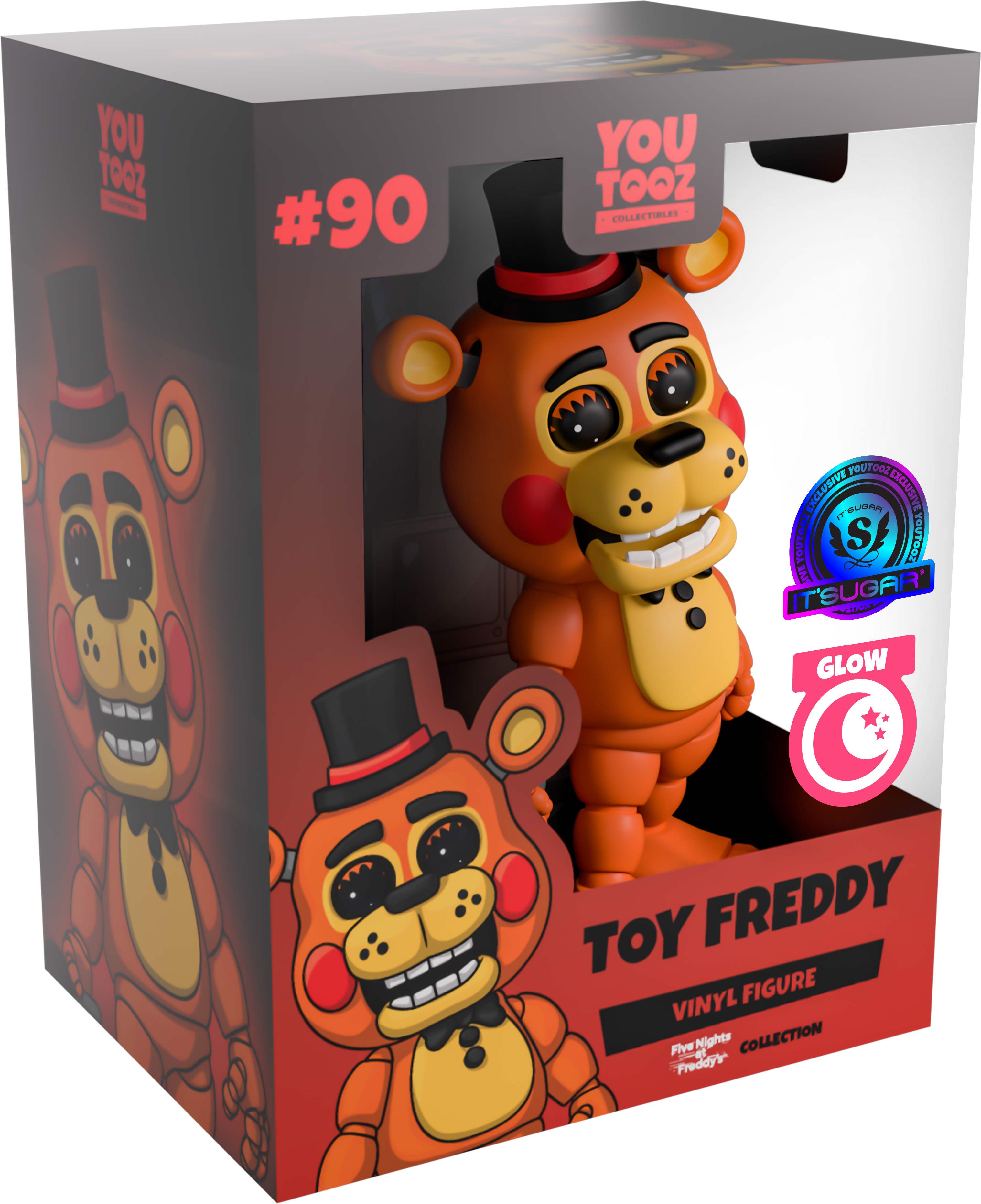 Glow in the Dark Toy Freddy – Youtooz Collectibles Glow in the Dark Toy Freddy – Youtooz Collectibles