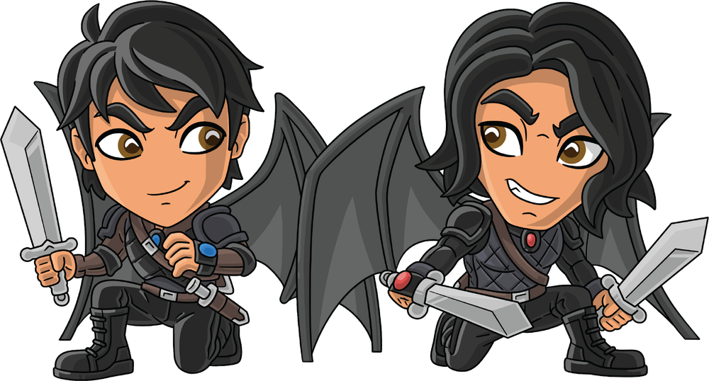 Azriel and Cassian