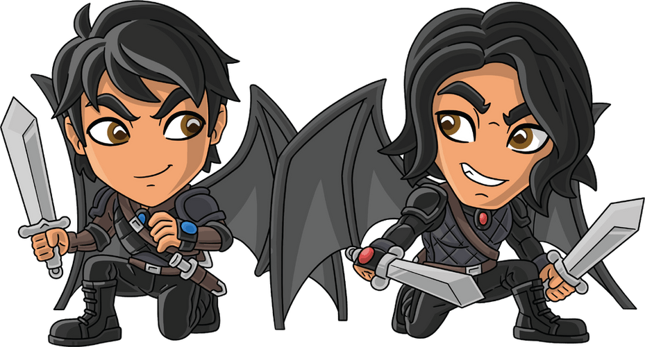 Azriel and Cassian