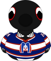Montreal Metros Wolf Bird Plush (9in)