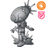 Silver Chrome Bomb (Crunchyroll Exclusive)