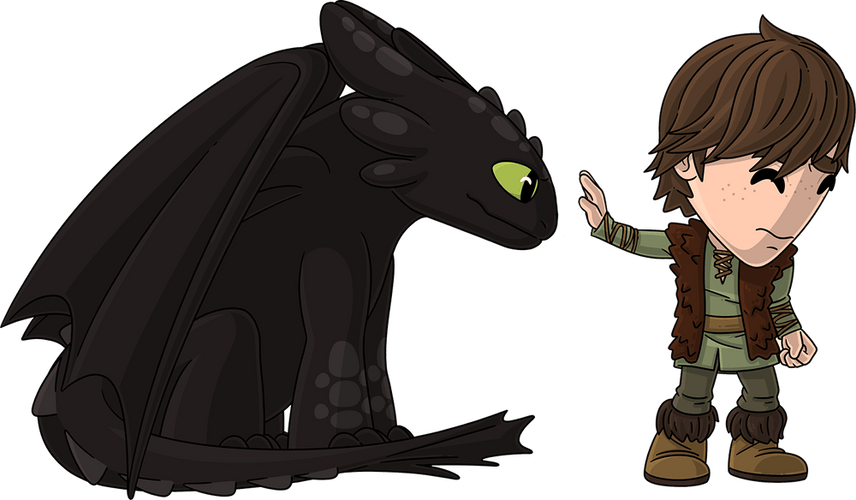 Concept of Meeting Toothless