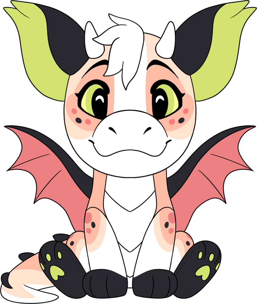 Apple the Dragon Plush (9in)