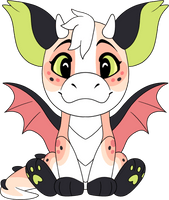 Apple the Dragon Plush (9in)