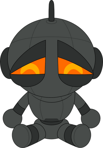 Marvin the Paranoid Android Plush (9in)