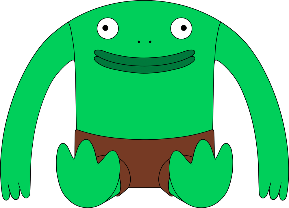 Mr. Frog Plush (9in)