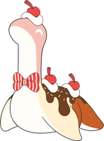 Sundae Nessie Plush (9in)