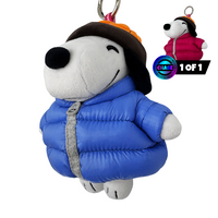 Puffer Jacket Snoopy Keychain (5in)