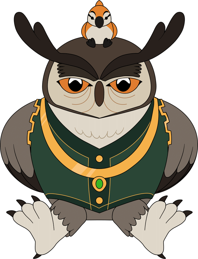 Owl Rex Plush (9in)