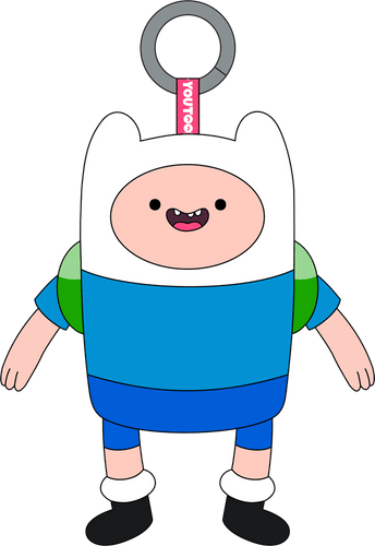 Finn Keychain (5in)