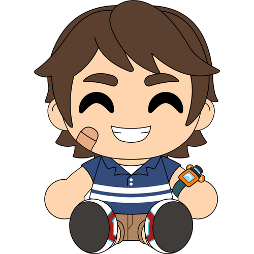 Gregory Plush (9in) Concept Illustration