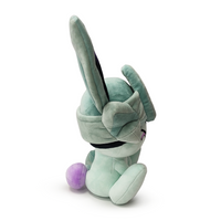 Grey Battle Bunny Plush (9in)