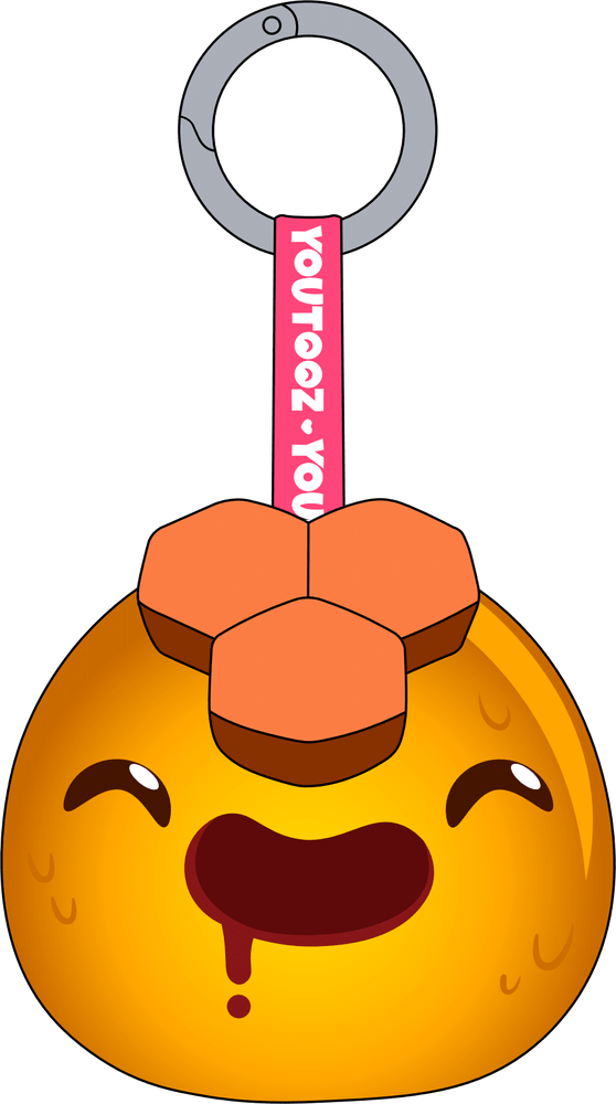 Honey Slime Keychain (5in)