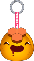 Honey Slime Keychain (5in)