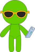 Influencer Green Plush (9in)