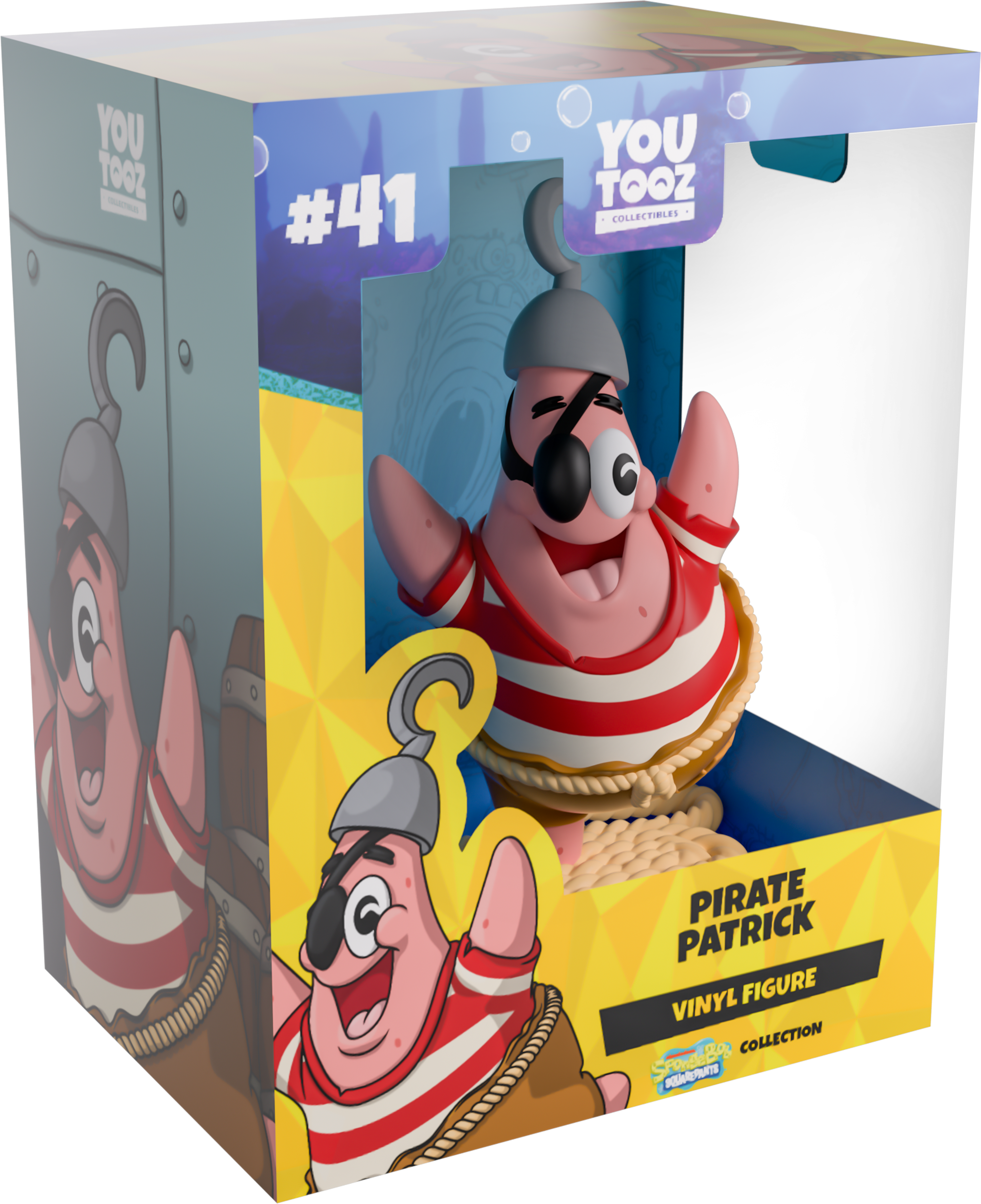 Patrick Inflatable Pirate Pirate Patrick – Youtooz Collectibles