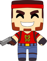 Pixel Gun 3D Plush (9in)