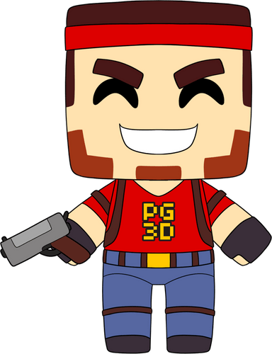 Pixel Gun 3D Plush (9in)