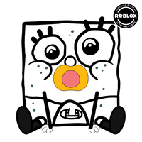 Baby DoodleBob Keychain (5in)