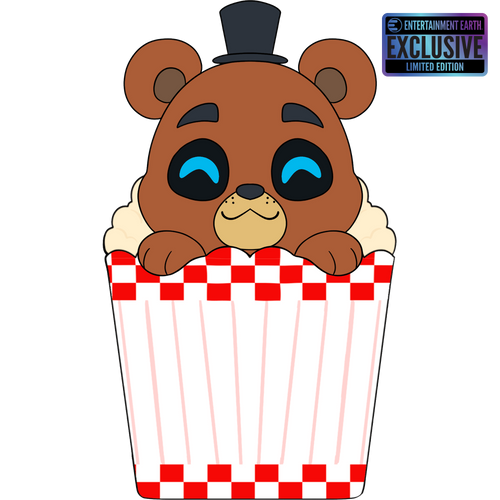 Concept of Freddy Popcorn Plush (9in)