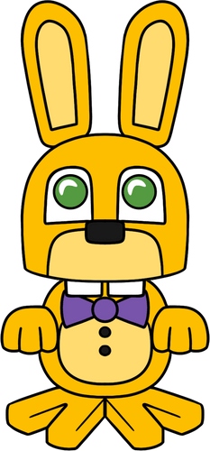 Concept of Spring Bonnie Bobble Pin