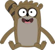 Rigby Plush (9in)