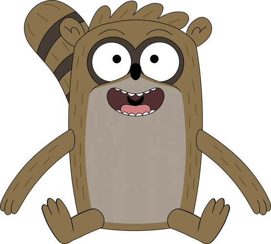 Rigby Plush (9in)