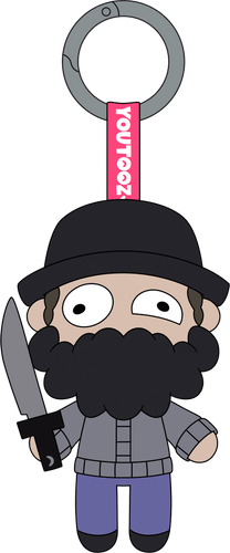 Door Monster Keychain (5in)