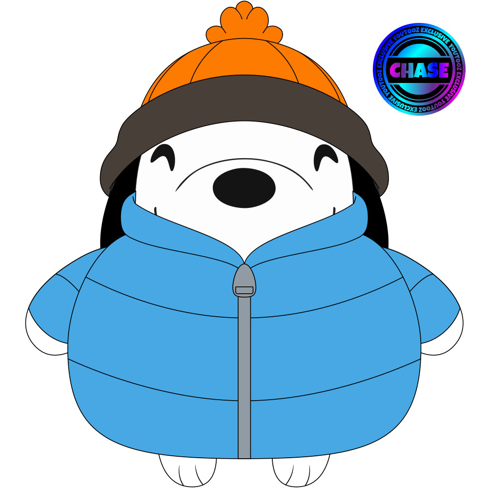 Puffer Jacket Snoopy Keychain (5in)