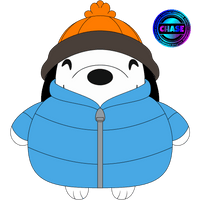 Puffer Jacket Snoopy Keychain (5in)