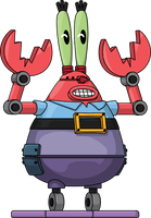 Robot Mr. Krabs