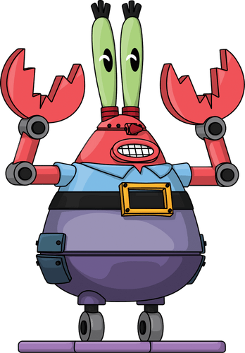 Concept of Robot Mr. Krabs