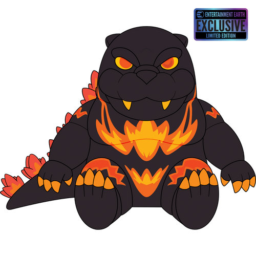 Burning Godzilla Plush (9in)