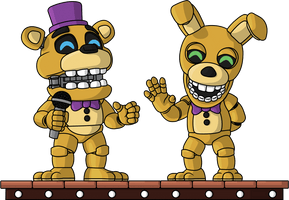 Fredbear & Spring Bonnie