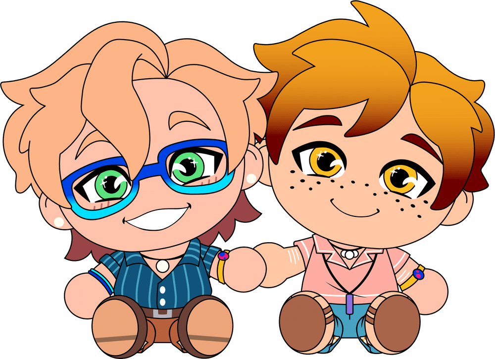 Tommy and Luke Plush (9in)
