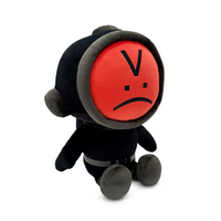 Content Warning Red Plush (9in)