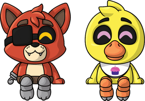 Chica and Foxy