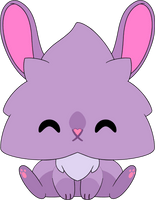 Dust Bunny Shoulder Rider Plush (6in)