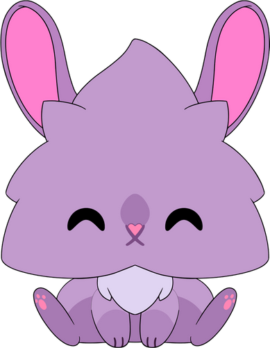 Dust Bunny Shoulder Rider Plush (6in)