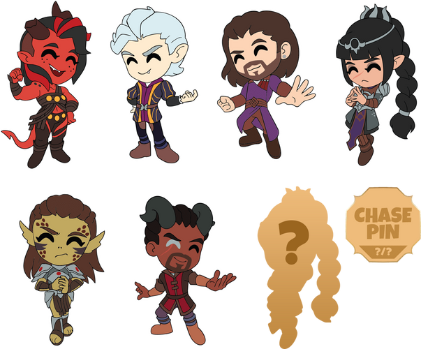 Baldur’s Gate 3 Pin Blind Box