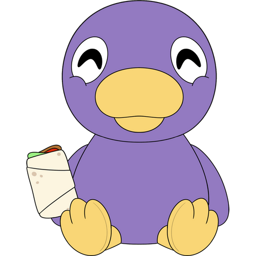 DontFightDucks Plush (9in) Concept Illustration