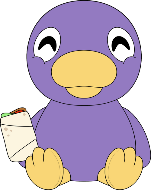 DontFightDucks Plush (9in) Concept Illustration