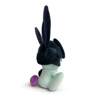 Black Battle Bunny Plush (9in)