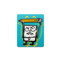 DoodleBob Pin