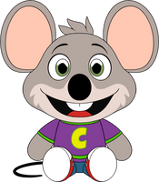 Modern Chuck E. Cheese Plush (9in)