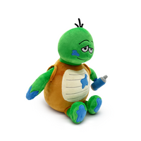 Sock Puppet Master Graffiti Turtle Plush (9in)