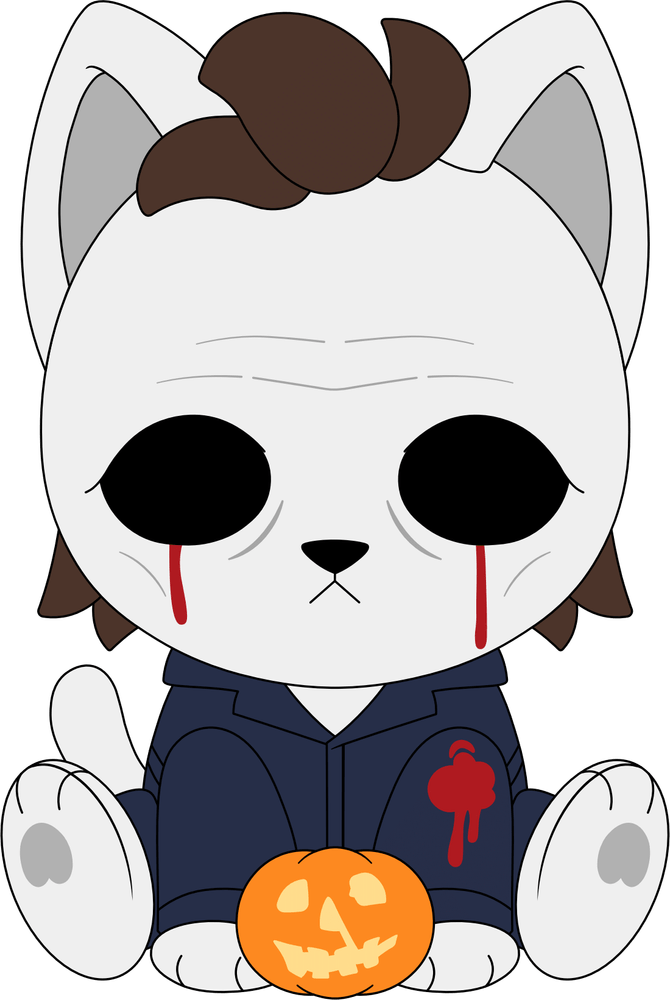 Kitty Michael Myers Plush (9in)