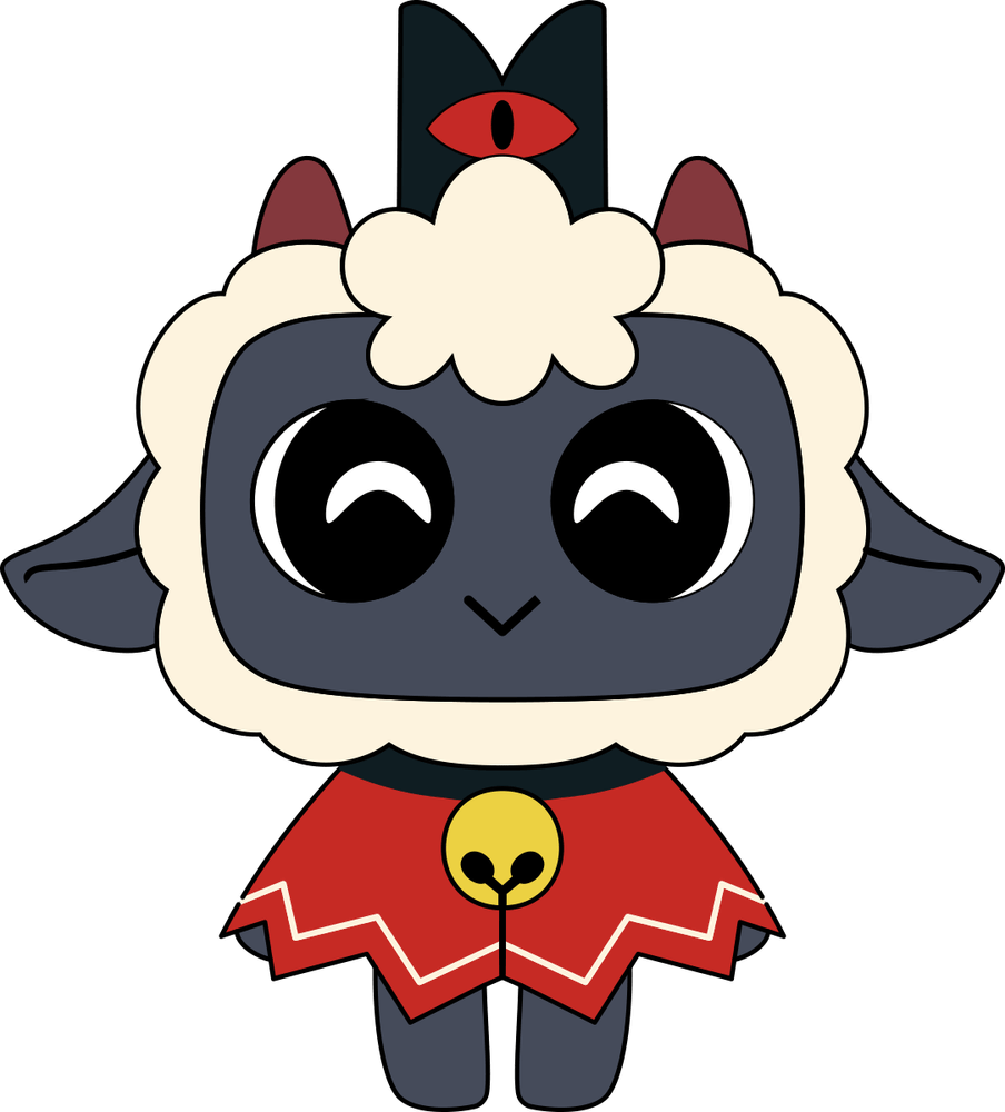 The Lamb Keychain (5in)